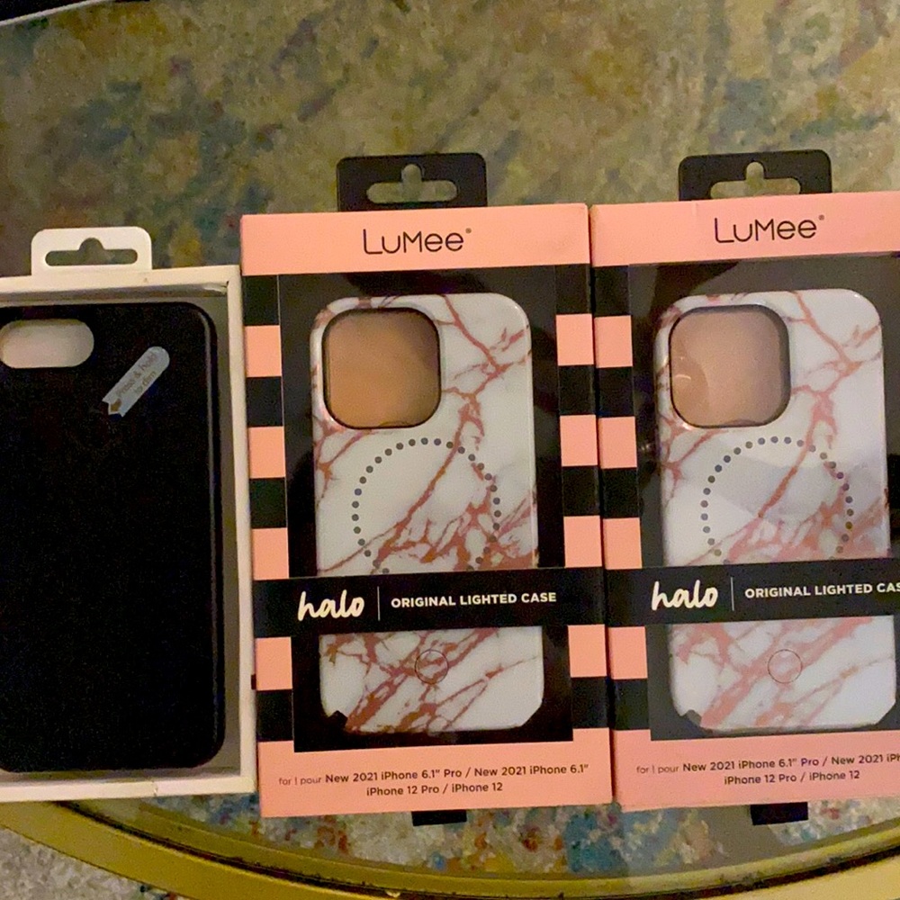 Lumee phone case, iPhone 12/12pro/10X